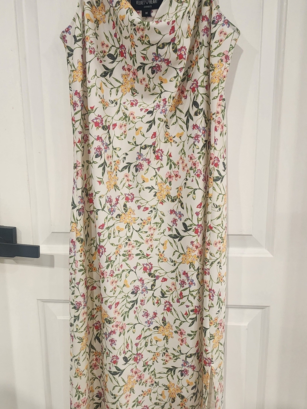 Velvet Heart Floral Midi Slip Dress Size Medium